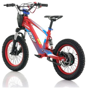 Bicicleta elétrica infantil 350W 16" Roan RXF Evo-S Vermelha