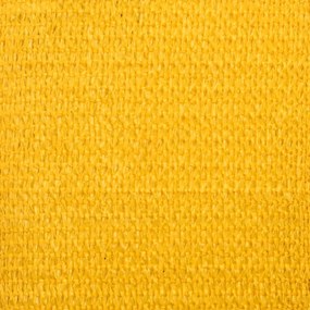 Para-sol estilo vela 160 g/m² 3/4x3 m PEAD amarelo