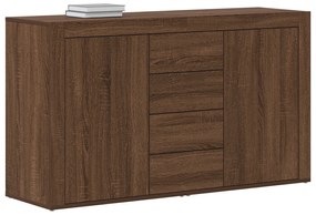 Aparador vidaXL Carvalho castanho Madeira de engenharia 120 x 36 x 69