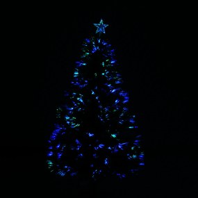 Árvore de Natal + Luzes LED Árvore Artificial Verde Φ 60 x 120 cm