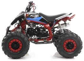 Moto 4 RFZ Falcon Gasolina 140cc R8 semi-automático Vermelha