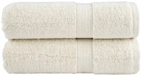 Toalhas de mãos premium SOLUND 2 pcs 30x30 cm 600 g/m2 creme