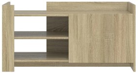 Mesa de centro 100x50x50cm derivados de madeira carvalho sonoma