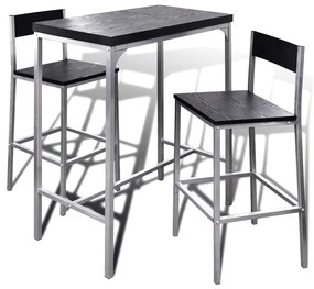 Conjunto de mesa de balcão para pequeno-almoço