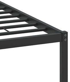 Estrutura de cama s/ colchão derivados madeira carvalho fumado