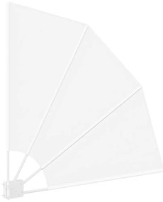 Tela de Privacidade para Varanda Branco 115 x 115 cm tecido