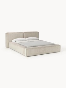 Corduroy Upholstered Bed Lennon