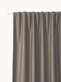Cortinas blackout com várias fitas Asher, 2 uni.