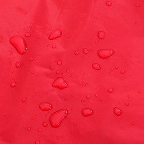 Capa de chuva para cães com tiras reflectoras vermelho 3XL