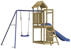 Conjunto de brincar para exterior madeira de pinho impregnada
