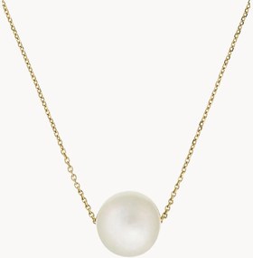 Colar em ouro amarelo com pérola Single Pearl
