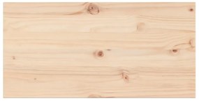 Tampos de mesa retangulares 2 pcs 90x45x1,7 cm pinho maciço