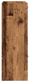 Prateleiras p/estante 60,5x30x90cm deriv. madeira madeira velha