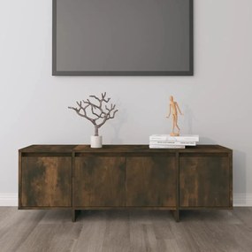 Móvel de TV 120x30x40,5 cm derivados de madeira carvalho fumado