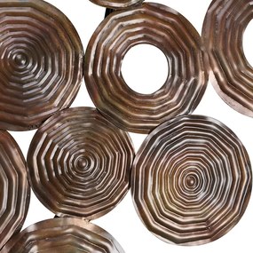 Candeeiro de parede Art Déco cobre 138 cm - Circles Art Deco,Design,Industrial
