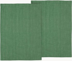 Panos de cozinha em algodão Line, conjunto de 2