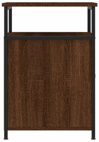 Mesas cabeceira 2pcs 40x42x60cm deriv.madeira carvalho castanho
