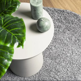 Tapete shaggy de pelo alto PAMPLONA 160x230 cm cinzento