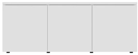 Móvel de TV 80x34x30 cm derivados de madeira branco