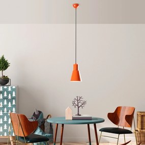 Candeeiro Chandelier Konikkem – Laranja – Ø14 h:20 cm