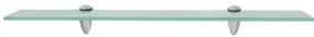 Prateleiras flutuantes 2 pcs vidro 60x20 cm 8 mm
