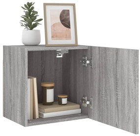 Móveis parede TV 2pcs 40,5x30x40 cm deriv. madeira cinza sonoma