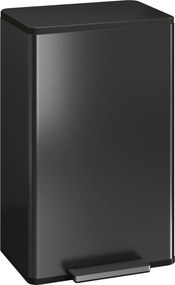 HOMCOM Lixeira para Cozinha 45 L, Lixeira com Pedal, Tampa Soft-Close, Recipiente Interno Removível | Aosom Portugal