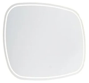 Espelho de banheiro moderno 60x80cm LED dimmer de toque IP44 - MIRAL Moderno