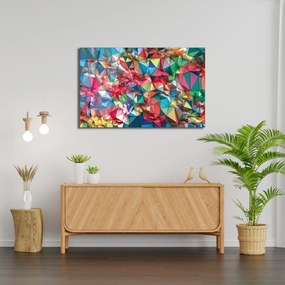 Quadro Decorativo de Vidro Temperado 0439 – Multicolor – 46 x 72 cm