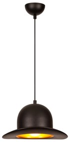 Candeeiro Chandelier Sivani – Preto – Diâmetro 28 cm x Altura 113 cm