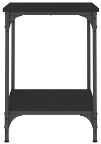 Mesa de centro 40x40x55 cm derivados de madeira preto