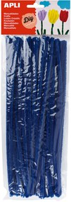Arames de Chenille Azuis – 50 Unidades – Apli