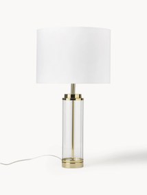 Large Glam Table Lamp Gabor with Glass Base