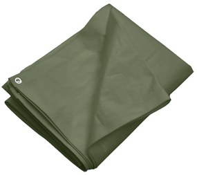 Lona 260 g/m² 6x8 m PEAD verde