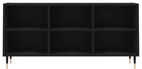 Armário de TV 103,5x30x50 cm derivados de madeira preto