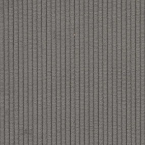 Sofá-luvas 120 cm tecido corduroy cinzento-claro