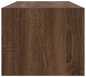 Móveis de TV 2pcs 80x31x25,5cm deriv. madeira carvalho castanho