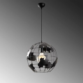 Candeeiro Chandelier Fellini – Preto – 40 cm