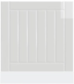 Painel máquina lavar louça derivados madeira branco brilhante