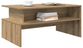 Mesa de centro carvalho artisiano 90 x 55 x 42.5 cm