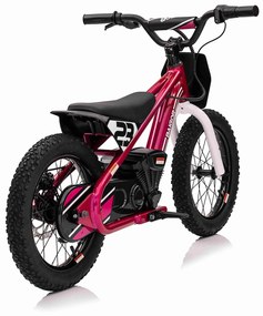 Bicicleta Eletrica Crianças 24V 250W Motor BAIGOR 23 PRO Rosa