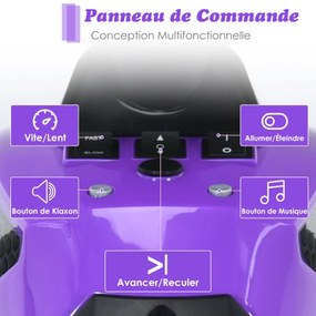 Carro elétrico infantil Chevrolet com controle remoto 2.4G, suspensão, luzes e música, carro infantil preto