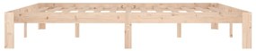 Estrutura de cama super king 180x200 cm madeira maciça