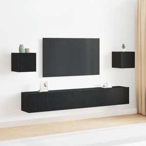 Conjunto de Armários para TV vidaXL de 6 peças Montado na Parede de Ma