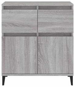 Aparador 60x35x70 cm derivados de madeira cinzento sonoma
