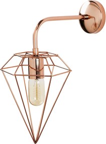 Candeeiro de Parede Elmas – Cobre – 20 x 37 cm