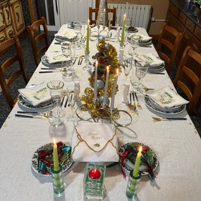 Toalha De Mesa Christmas Glamour