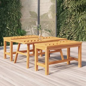 Mesa de centro 100x50x45 cm madeira de acácia maciça