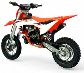 MINI MOTO PARA CRIANÇAS 50cc Roan 50XS 2 tempos 12/10"Laranja