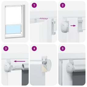 Estore de rolo 80 x 175 cm, Bege